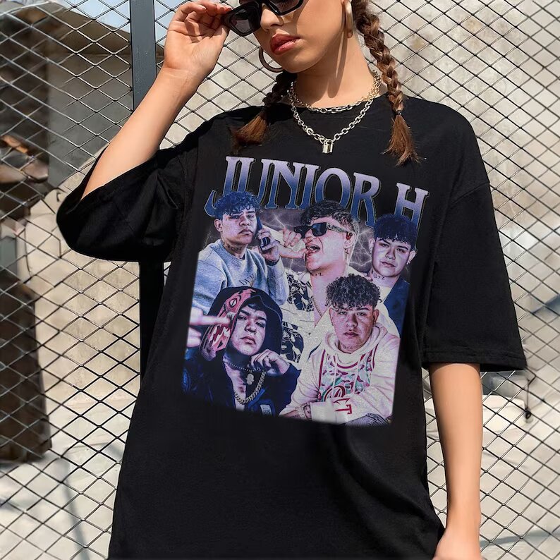 Retro Junior H T-Shirt, Junior H Retro 90s Sweater, Junior H Vintage Shirt